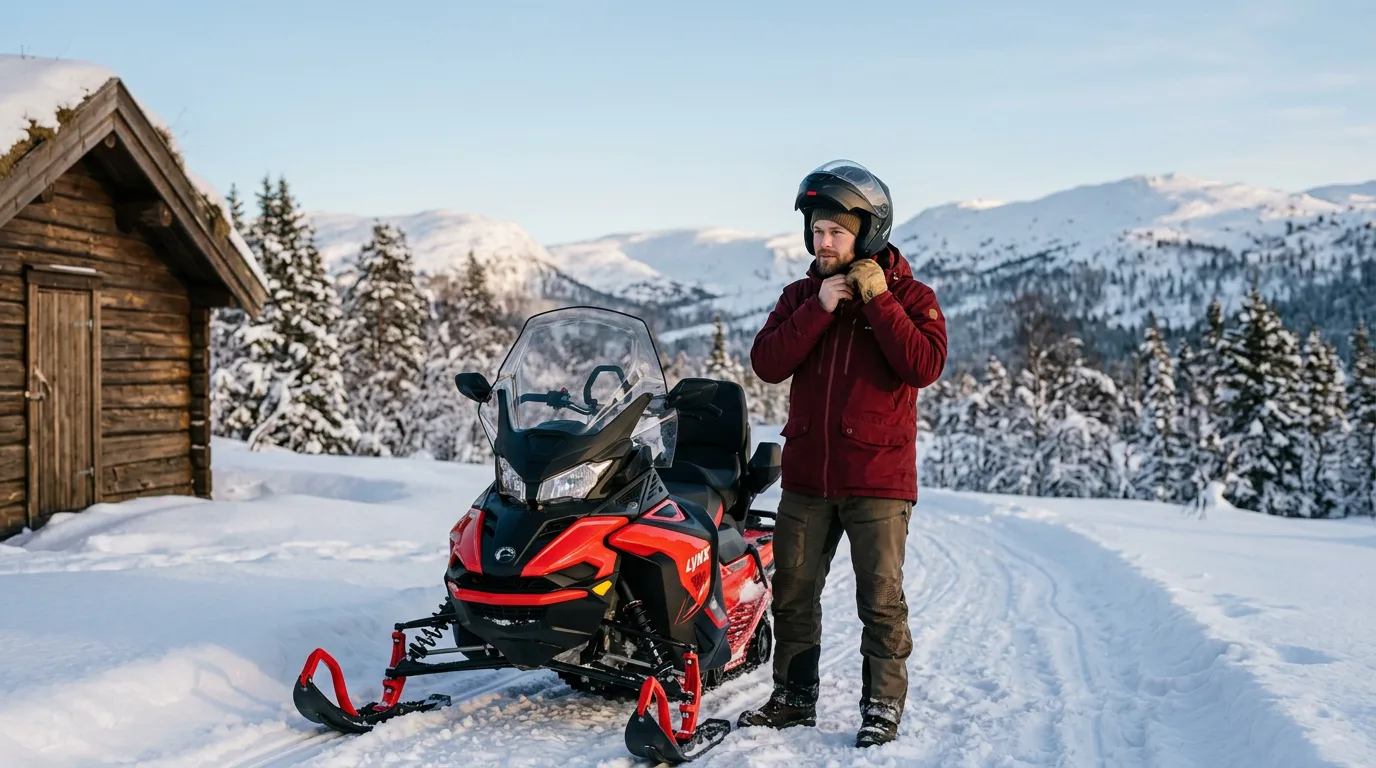 Snøscooterforsikring: Hva er påbudt og hvilken dekning trenger du?